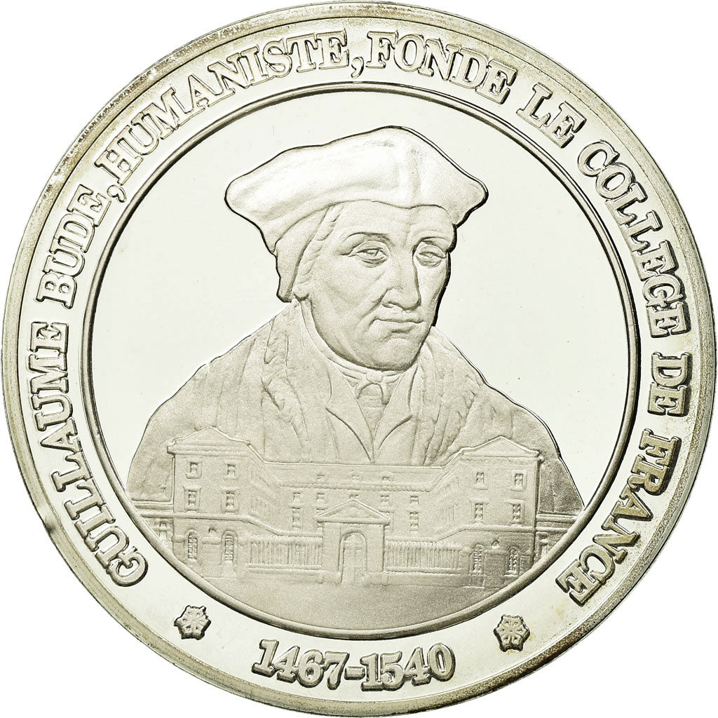 France, Medal, Guillaume Eude, Collège de France, History, MS(65-70), Silver