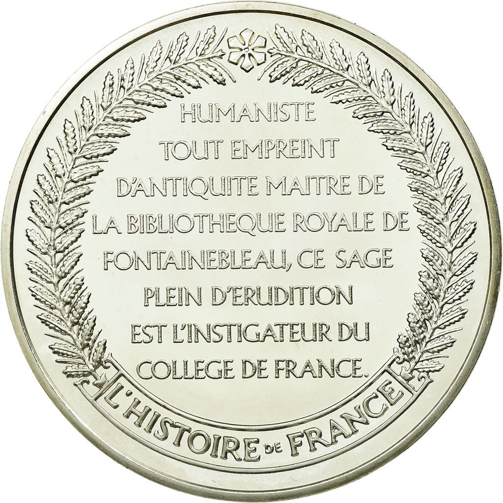 France, Medal, Guillaume Eude, Collège de France, History, MS(65-70), Silver