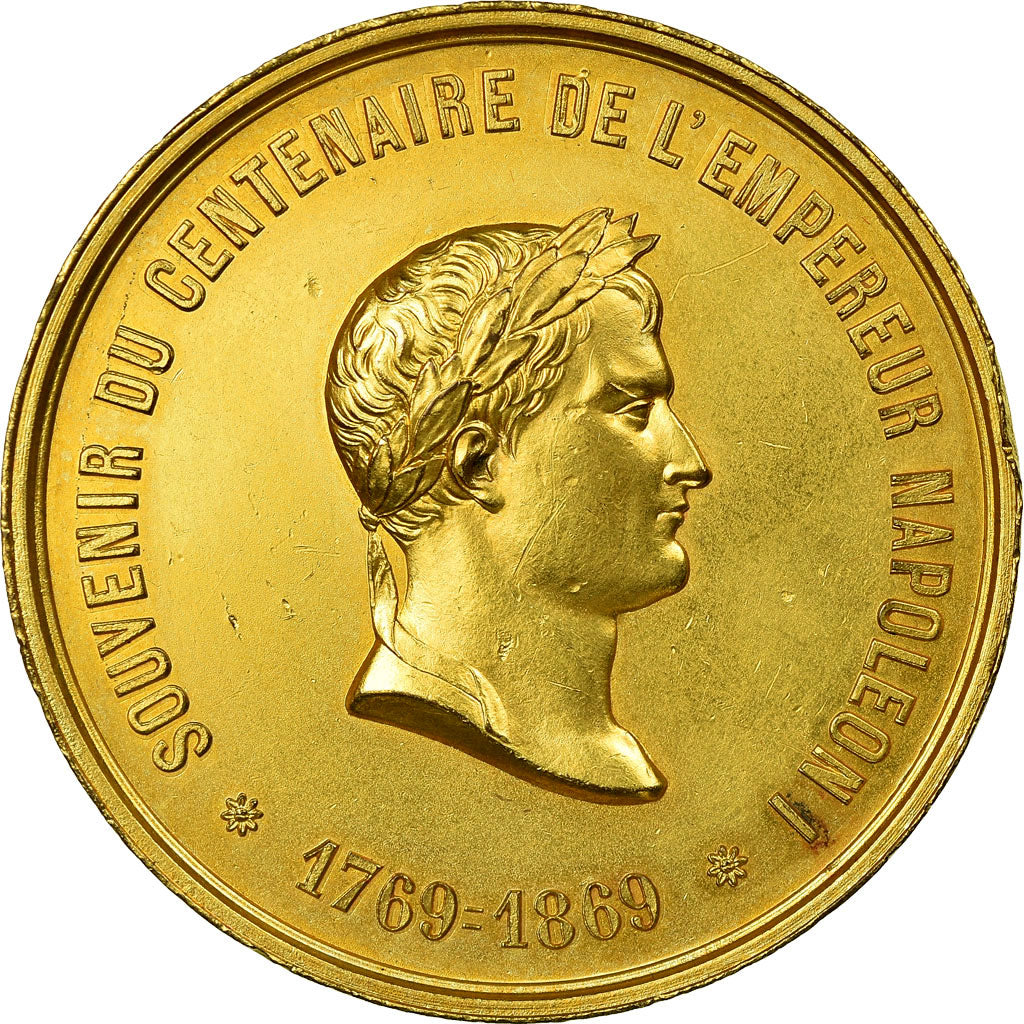 Francia, medaglia, Souvenir du Centenaire de Napoléon Ier, History, 1869, SPL