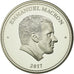France, Medal, Emmanuel Macron, Président de la République, 2017, MS(65-70)