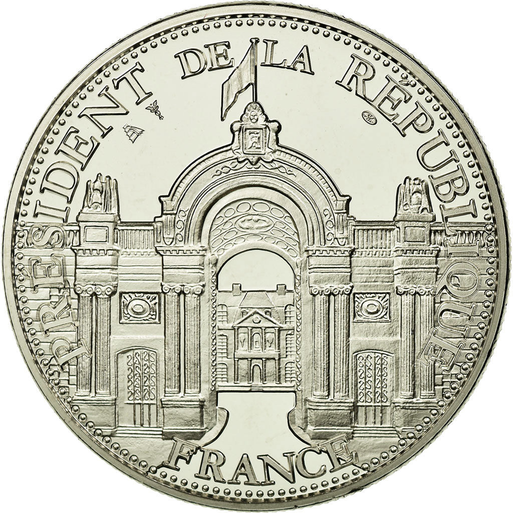France, Medal, Emmanuel Macron, Président de la République, 2017, MS(65-70)