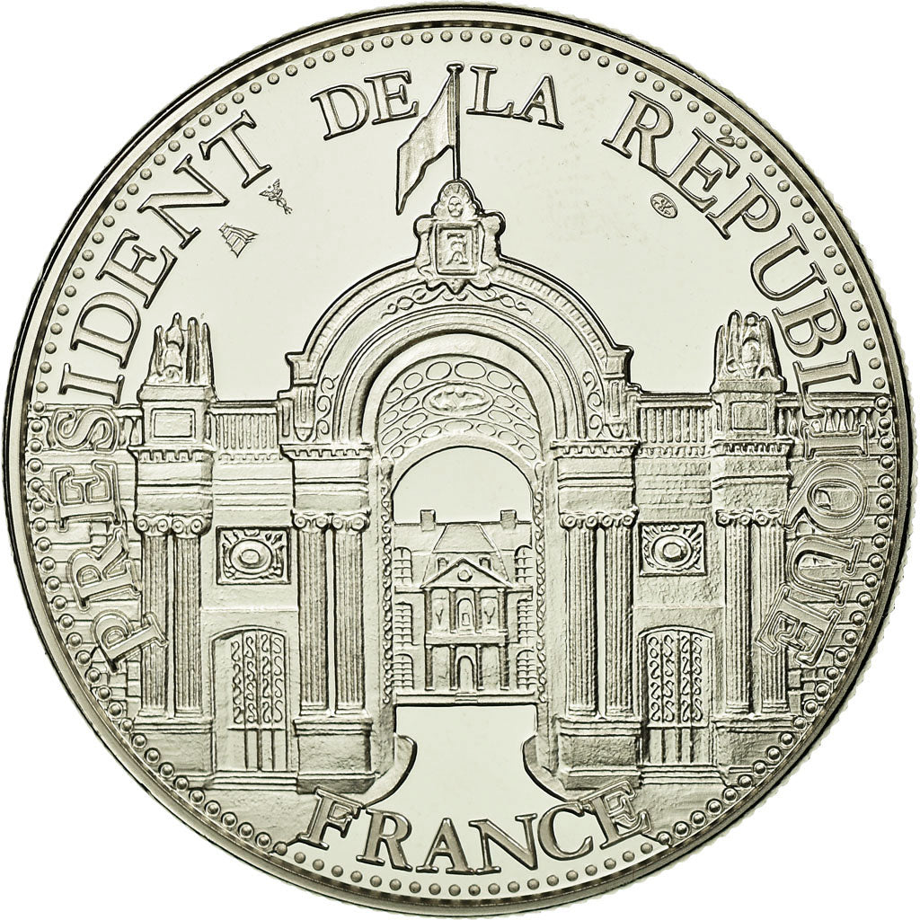 France, Medal, Emmanuel Macron, Président de la République, 2017, MS(65-70)