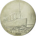 Francia, medaglia, Les Grands Transatlantiques, Titanic, C. Gondard, FDC, Nichel