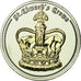 United Kingdom , Medal, Saint Edward's Crown, MS(65-70), Copper-nickel