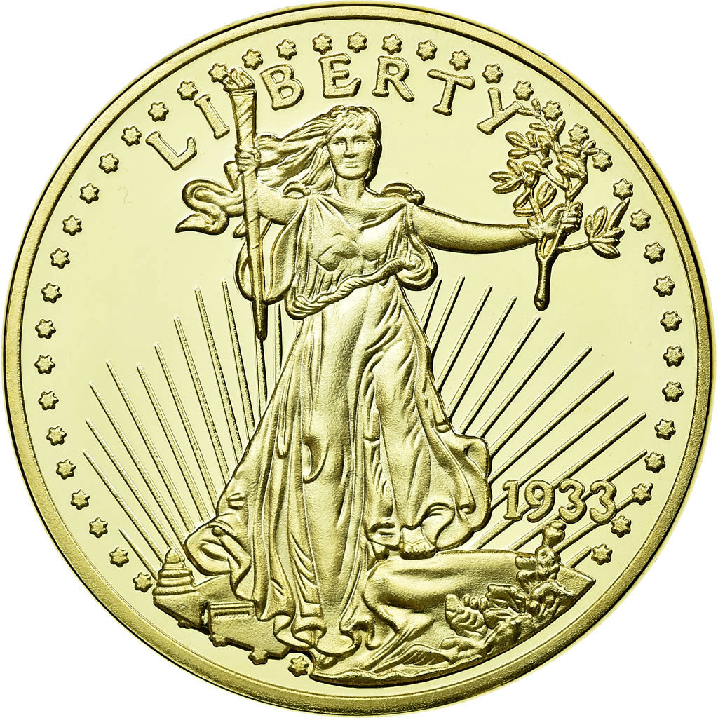 Estados Unidos da América, Medal, Reproduction Twenty Dollars Liberty