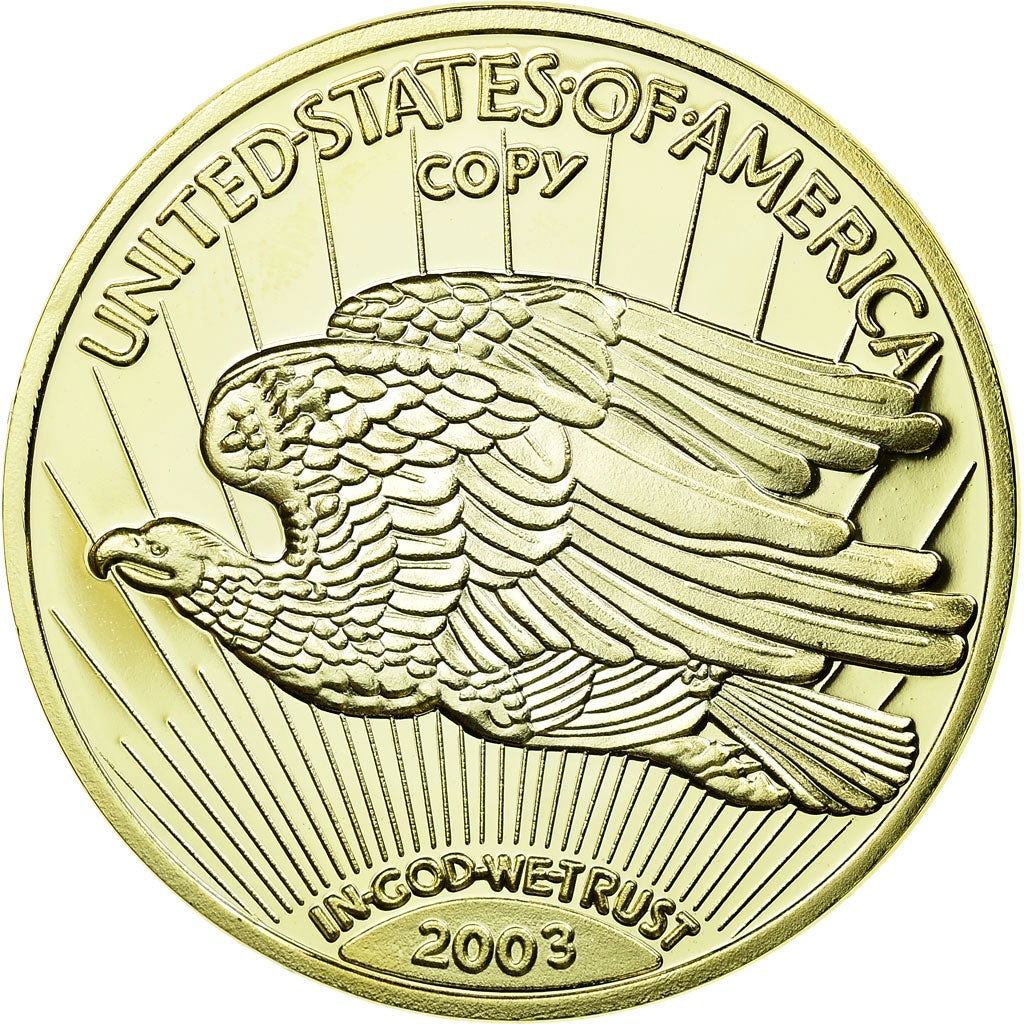 Estados Unidos da América, Medal, Reproduction Twenty Dollars Liberty