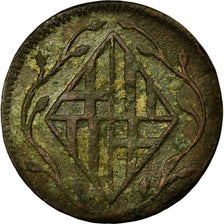 Moneda, España, BARCELONA, Joseph (Jose) Napolean, 4 Quartos, 1810, BC+, Cobre