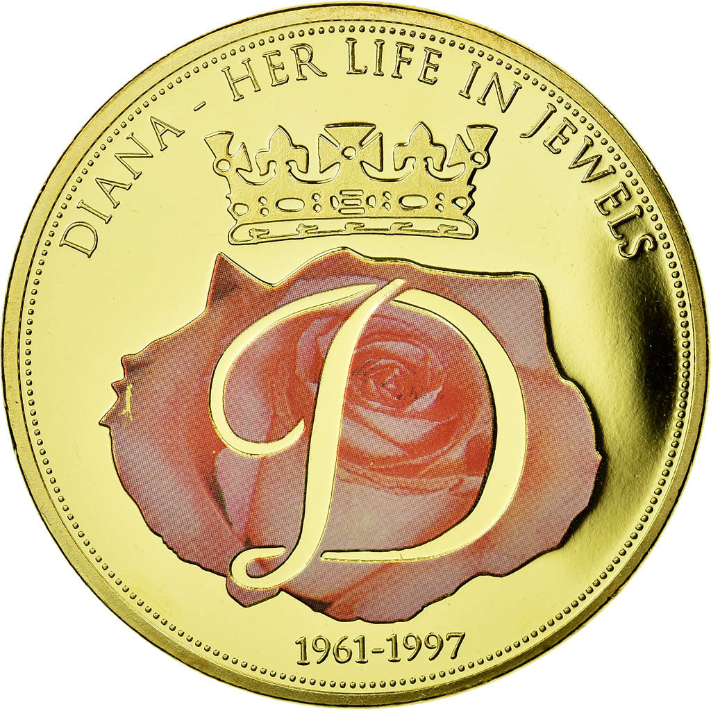 Verenigd Koninkrijk, Medaille, La Princesse Diana, The Engagement Ring, FDC