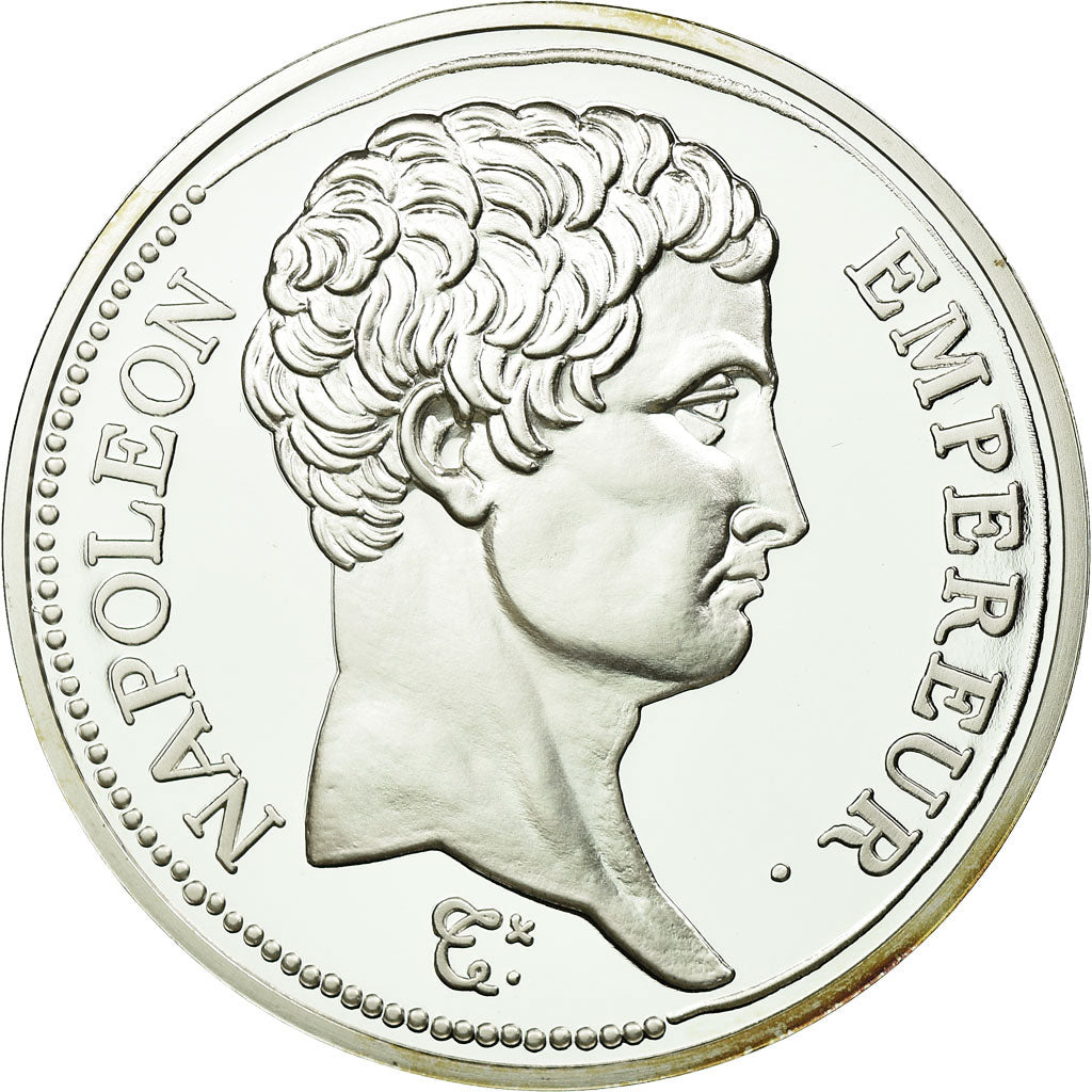 France, Medal, REproduction de la 5 Francs Napoléon 1806 D, MS(64), Copper