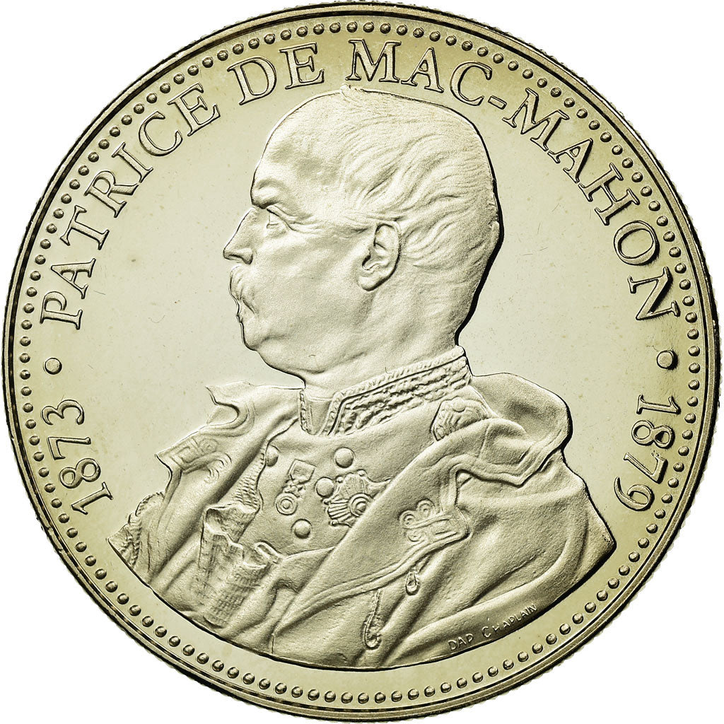 France, Medal, Mac Mahon, Président de la République, MS(65-70), Copper-nickel