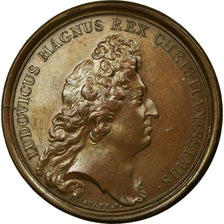 Francia, medalla, Louis XIV, Soumission des Dix Villes Impériales d'Alsace