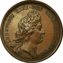 Francia, medalla, Louis XIV, Conquête de la Lorraine, 1670, Mauger, EBC, Cobre