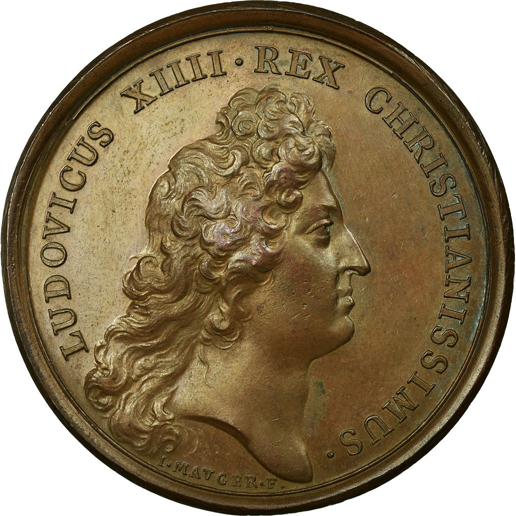 Frankreich, Medaille, Louis XIV, Paix de l'Eglise, 1669, Mauger, VZ, Kupfer