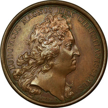 Francia, medalla, Louis XIV, Fortification de 150 Villes, 1692, Mauger, EBC+