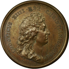 Frankrijk, Medaille, Louis XIV, La Chambre de Justice, 1662, Mauger, PR, Koper