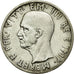 Monnaie, Albania, Vittorio Emanuele III, 5 Lek, 1939, Rome, SUP, Argent