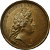 França, Medal, Louis XIV, Même Sujet, 1674, Mauger, AU(55-58), Cobre, Divo:133