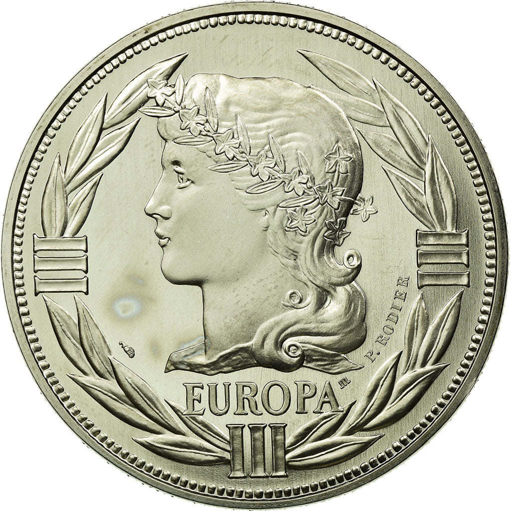 Francia, medalla, Ecu Europa, Marianne, 1986, FDC, Cobre - níquel