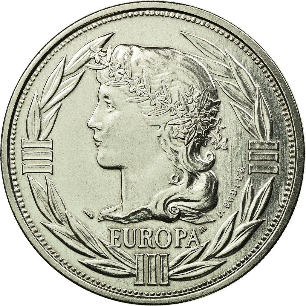 Frankreich, Medaille, Ecu Europa, Marianne, 1993, STGL, Copper-nickel
