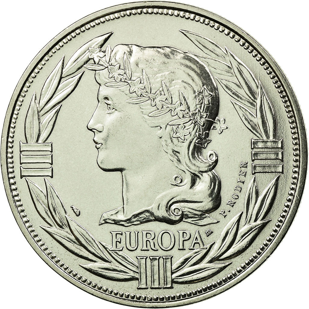 France, Medal, Ecu Europa, Marianne, 1988, MS(65-70), Copper-nickel