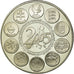 France, Medal, la Constitution Européenne, 2005, MS(65-70), Copper-nickel