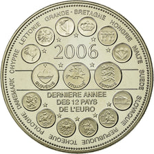 Francia, medaglia, L'Europe des XXV, Dernière Année des 12 Pays de l'Euro