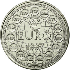 France, Medal, Ecu Europa, 1997, MS(65-70), Copper-nickel