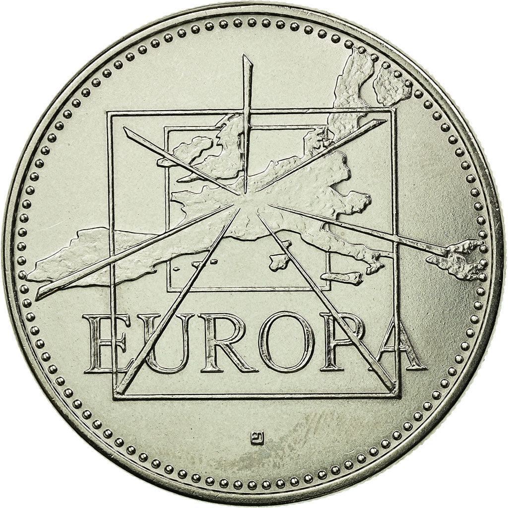 France, Medal, Ecu Europa, 1997, MS(65-70), Copper-nickel