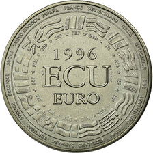 France, Medal, Ecu Europa, 1996, MS(65-70), Copper-nickel
