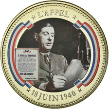 France, Medal, Charles De Gaulle, Appel du 18 juin 1940, MS(65-70)
