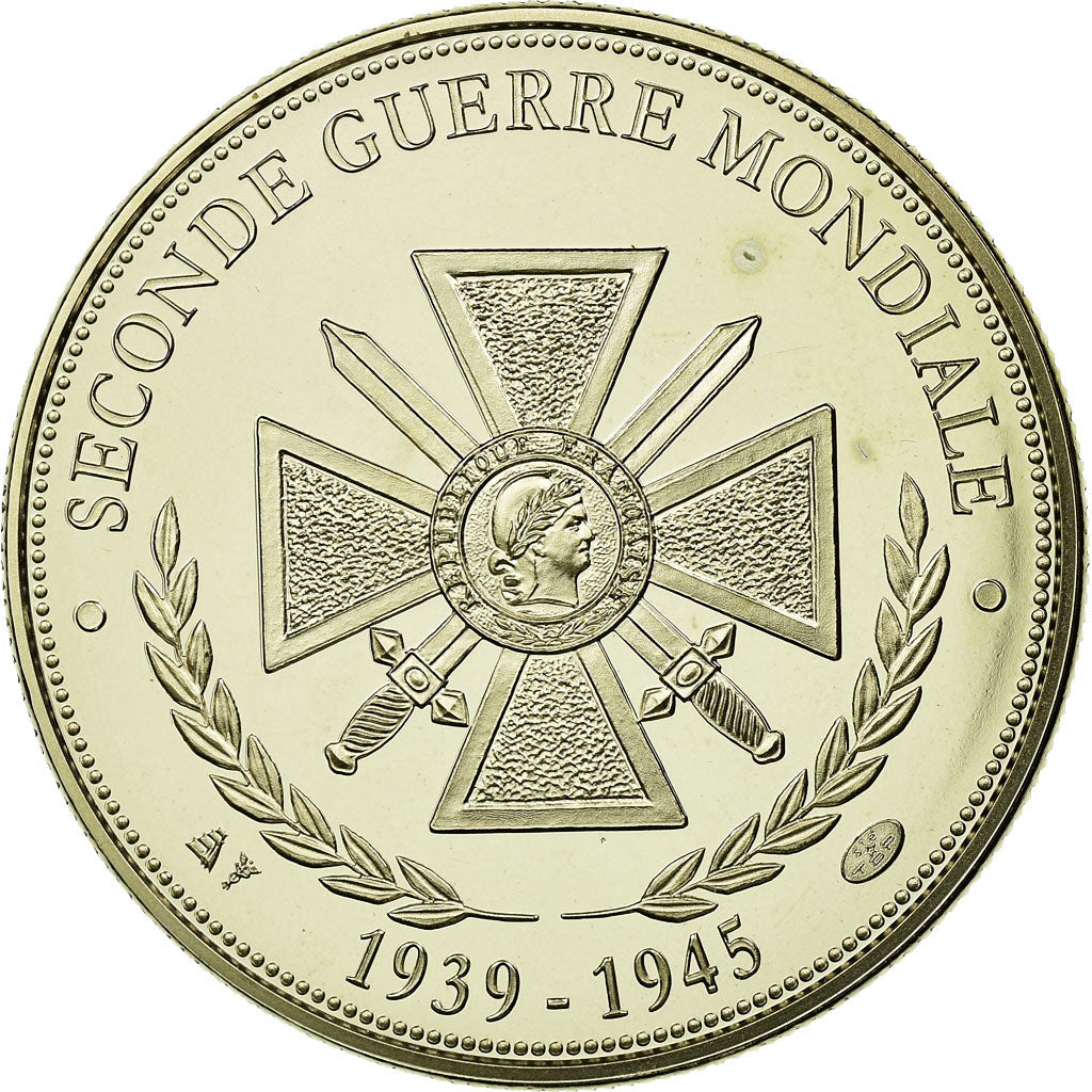 France, Medal, Seconde Guerre Mondiale, D-Day, MS(65-70), Copper-nickel