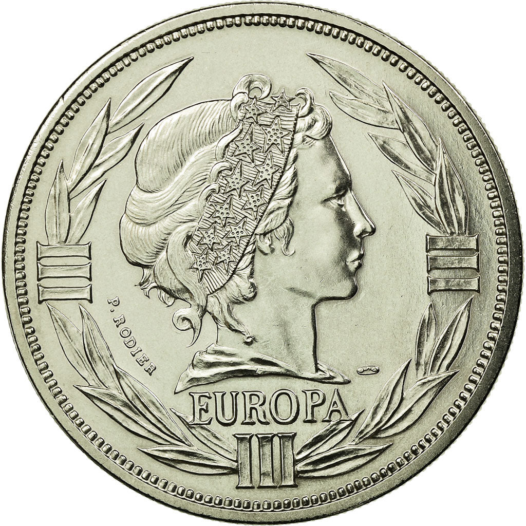 France, Medal, Ecu Europa, Marianne, 1994, MS(65-70), Copper-nickel