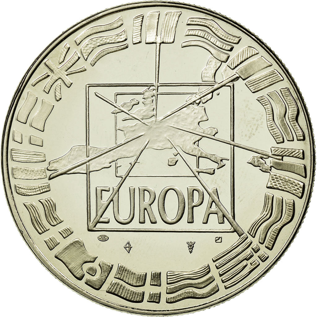 France, Medal, 1er Janvier 1999, Euro Parité, EUROPA, 1999, MS(65-70)