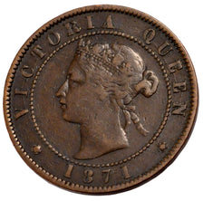 PRINCE EDWARD ISLAND, Cent, 1871, Royal Canadian Mint, KM #4, EF(40-45),...
