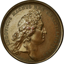 França, Medal, Louis XIV, Les Appartements Royaux à Versailles, 1683, Mauger