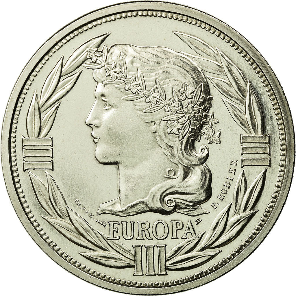 France, Médaille, Ecu Europa, Marianne, 1992, FDC, Copper-nickel