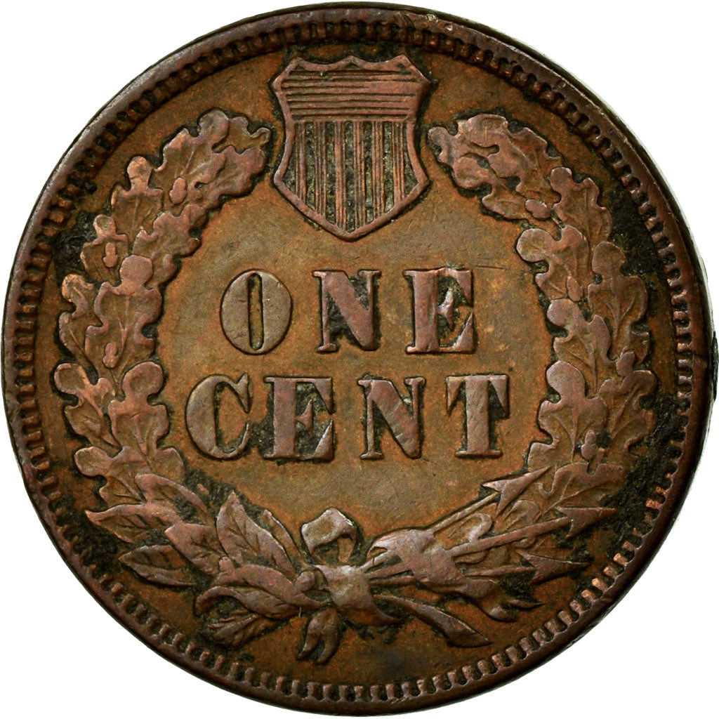 Coin, United States, Indian Head Cent, Cent, 1886, Philadelphia, AU(55-58)