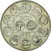 France, Medal, Ecu Europa, Marianne, 1987, MS(65-70), Copper-nickel