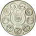France, Medal, Ecu Europa, Europe Assise, 1981, Rodier, MS(65-70), Copper-nickel