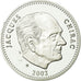 France, Medal, Ve République, Jacques Chirac, 2002, MS(65-70), Silver