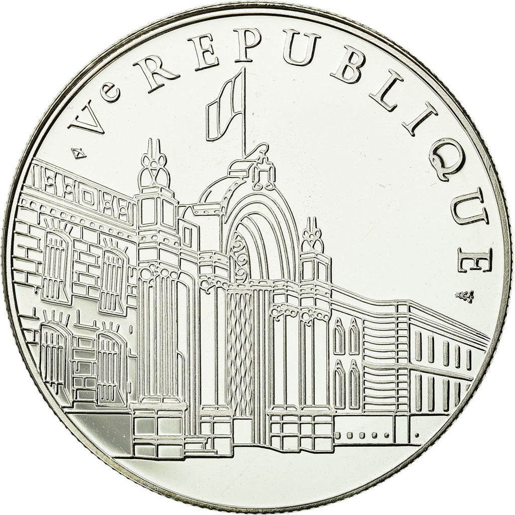 France, Medal, Ve République, Jacques Chirac, 1995, MS(65-70), Silver