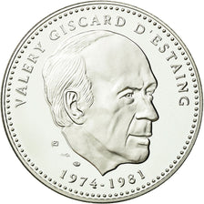 France, Medal, Ve République, Valery Giscard d'Estaing, MS(65-70), Silver