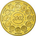 France, Medal, L'Europe, Naissance de l'Euro Fiduciaire, 2002, MS(65-70)