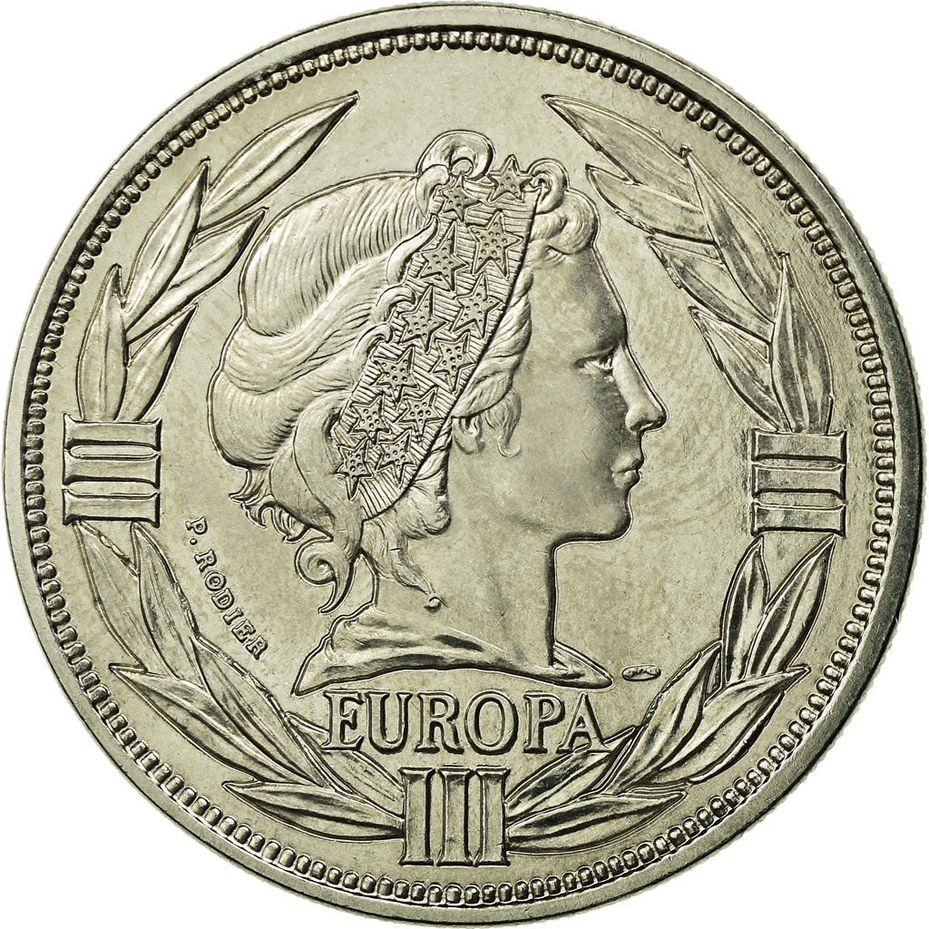 France, Medal, Ecu Europa, Marianne, 1994, Rodier, MS(65-70), Copper-nickel