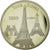 Francia, medalla, Paris - La Tour Eiffel, FDC, Cobre - níquel