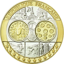 France, Medal, Europe, République Française, MS(65-70), Silver