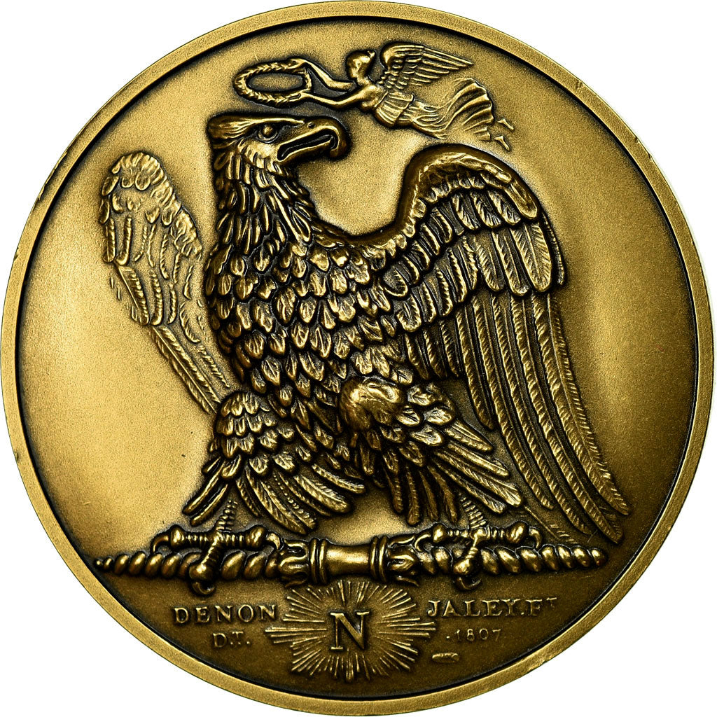 France, Medal, Napoléon Ier en Egypte, Denon, Restrike, MS(65-70), Bronze