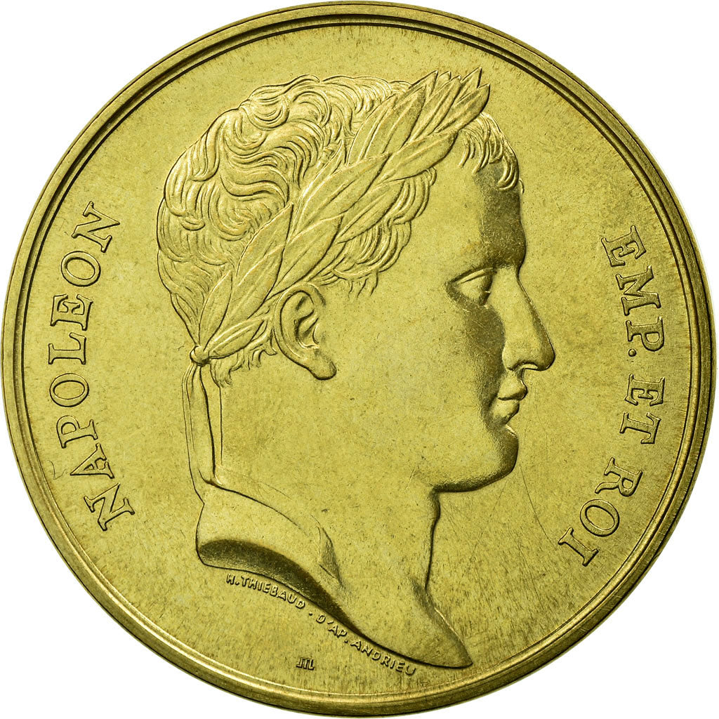 France, Medal, Le sacre de Napoléon Ier par Pie VII, Thiébaud, Restrike