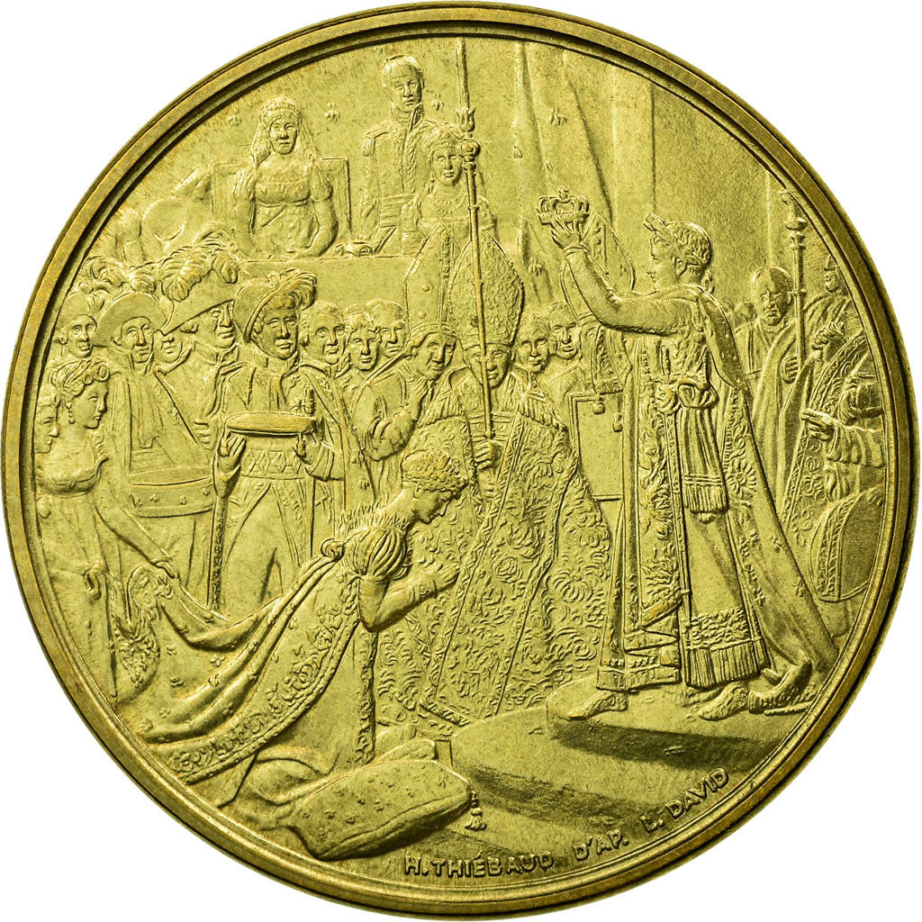 France, Medal, Le sacre de Napoléon Ier par Pie VII, Thiébaud, Restrike