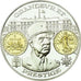 France, Medal, 2000 Ans d'Histoire Monétaire, Franc Semeuse, MS(65-70), Silver